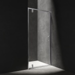 OMNIRES S drzwi prysznicowe uchylne, 90 cm chrom/transparentny S-90DCRTR
